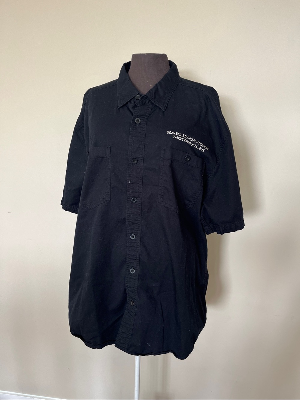 Harley Davidson button down shirt